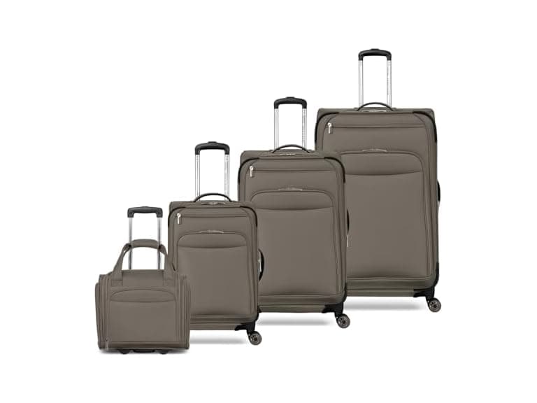Charleston 4 Piece Luggage Set  (Mocha) - Image 1