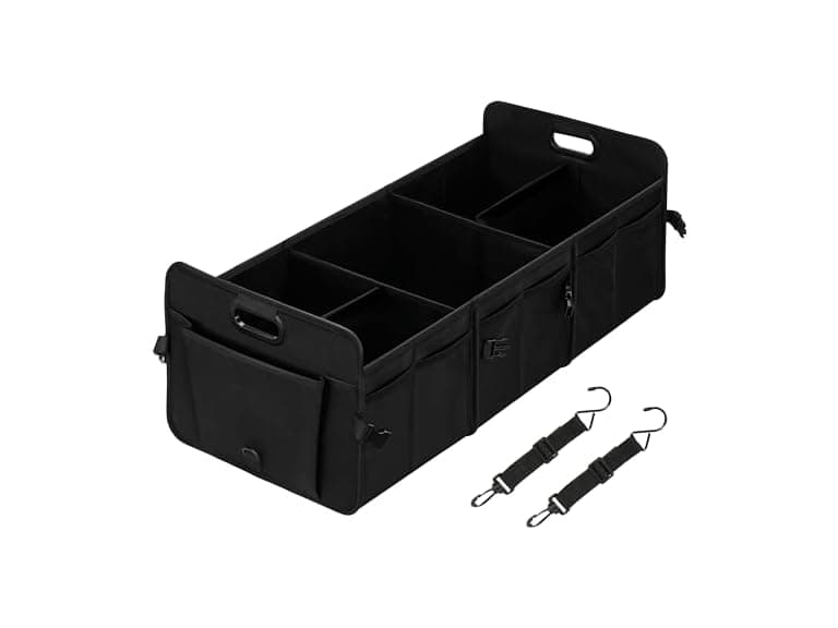 Simple Deluxe Car Trunk Organizer, Multi Compartments - Image 1