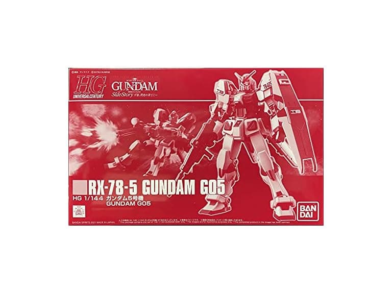 HG RX-78-5 Gundam G05 Model kit - Image 1