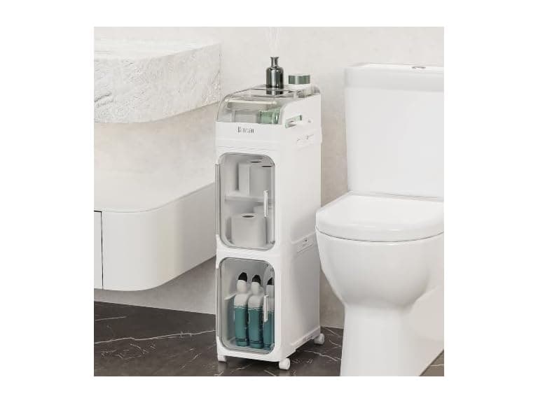 BINSIO Slim Bathroom Storage Cabinet - Image 1
