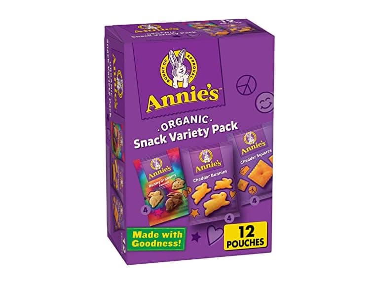 12PK Annie's Organic Variety Pack, Cheddar, 11 oz. - Image 1
