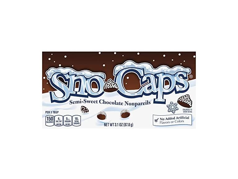 Sno-Caps Semi-Sweet Choc Nonpareils 15pk - Image 1