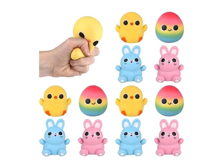 Easter Squish Stretch Assortment 2.75"-3.25" - Image 1