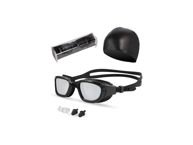 Hurdilen Swim Goggles with Cap - Image 1