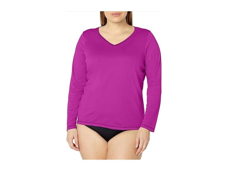 Kanu Surf Women Long Sleeve Rash Guard Shirt - Image 1