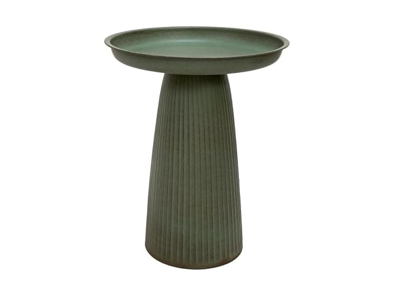Sunnydaze Gleeful Garden Metal Bird Bath - Image 1