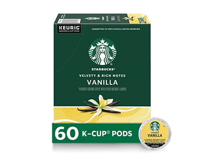 66CT Starbucks K-Cup Coffee Pods, Vanilla - Image 1