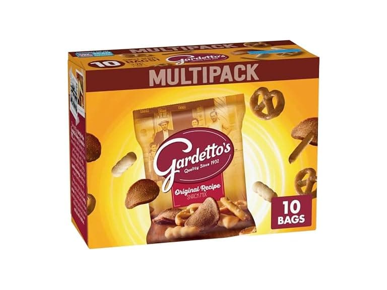 10CT Gardetto's Original Recipe Snack Mix - Image 1