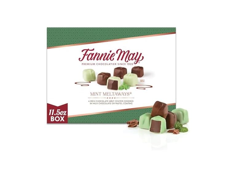 Fannie May Milk Choc Mint Meltaways 11.5 - Image 1