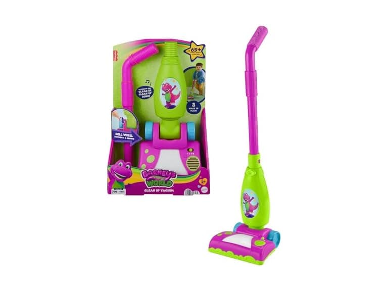Barney’s World Toddler Toy Clean Up Vacuum - Image 1