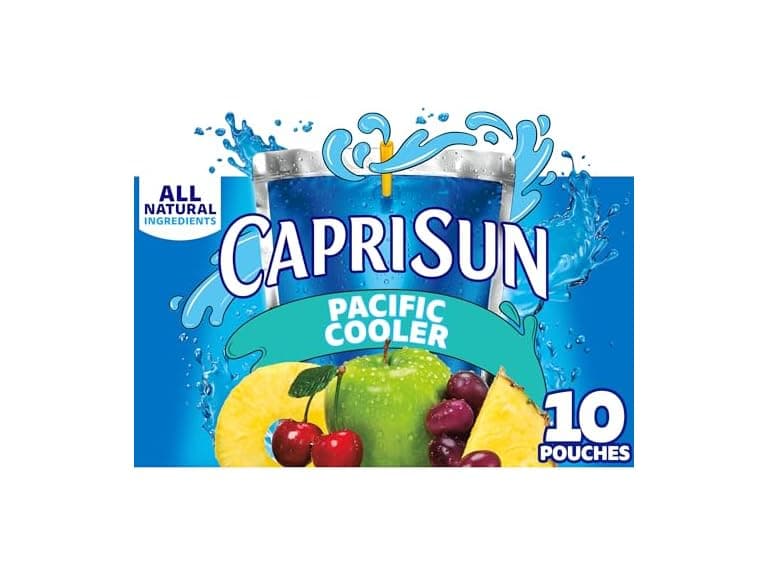 10CT Capri Sun Pacific Cooler Mixed Fruit Flavored - Image 1