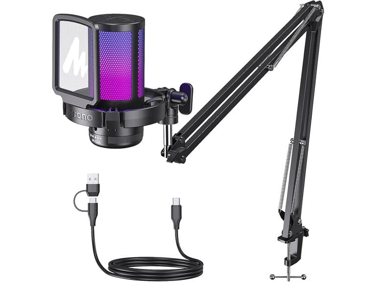 MAONO Gaming USB Microphone, DGM20S - Image 1
