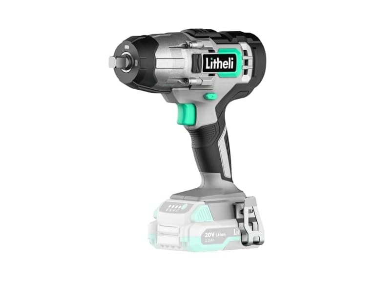 LiTHELi 20V Cordless Impact Wrench 1/2 inch