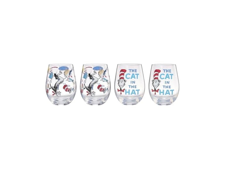 Lenox Dr. Seuss Cat in the Hat Tumblers - Image 1