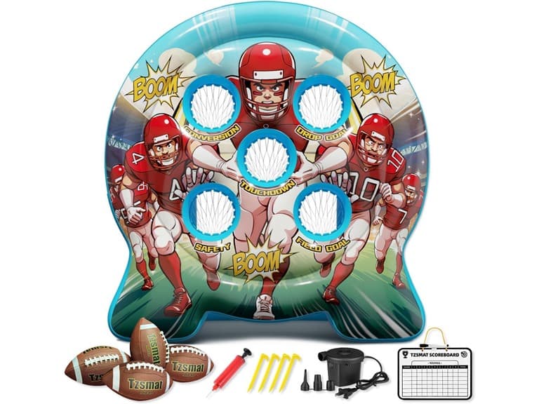 Tzsmat Inflatable Football toss game - Image 1