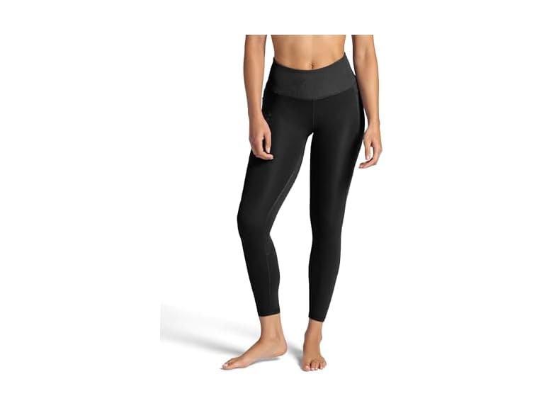 Gaiam Womens Rib Mix High-Rise 7/8 Legging - Image 1