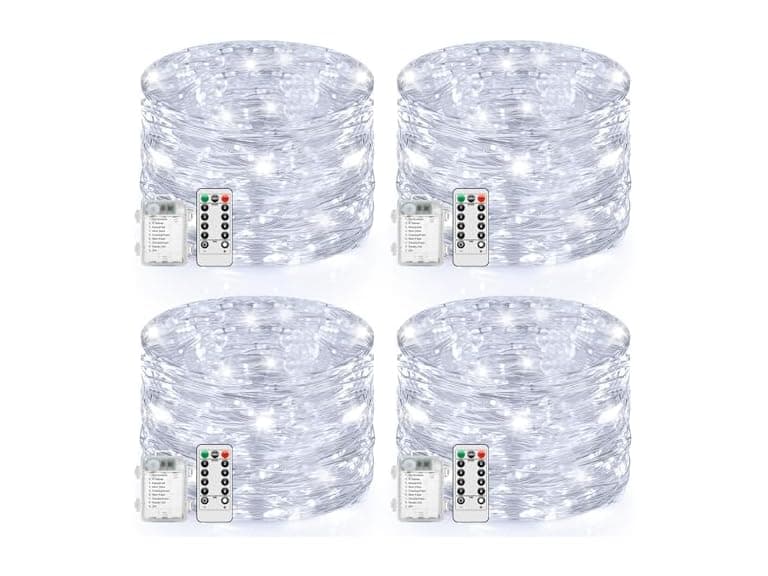 Lakumu Multi Packs 100 LED Fairy Lights- Cool White - Image 1