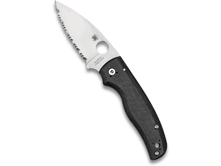 Spyderco Shaman Folding Pocket Knife - Image 1
