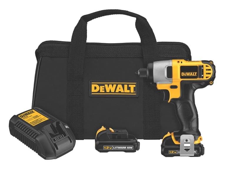 DeWALT 12V MAX 1/4" Impact Driver Kit - Image 1