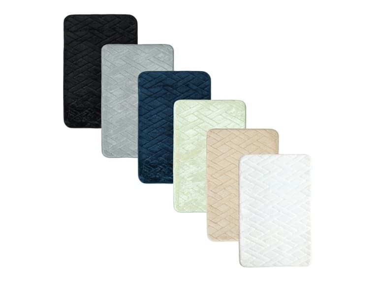 Dan River 2PC Luxury Memory Foam Bath Mats - Image 1