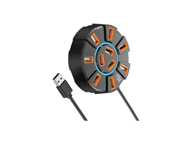USB Station Expansion Dock 10 Port - Image 1
