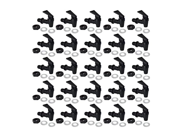 25 Pack Water Bottle Reusable Spouts - Image 1