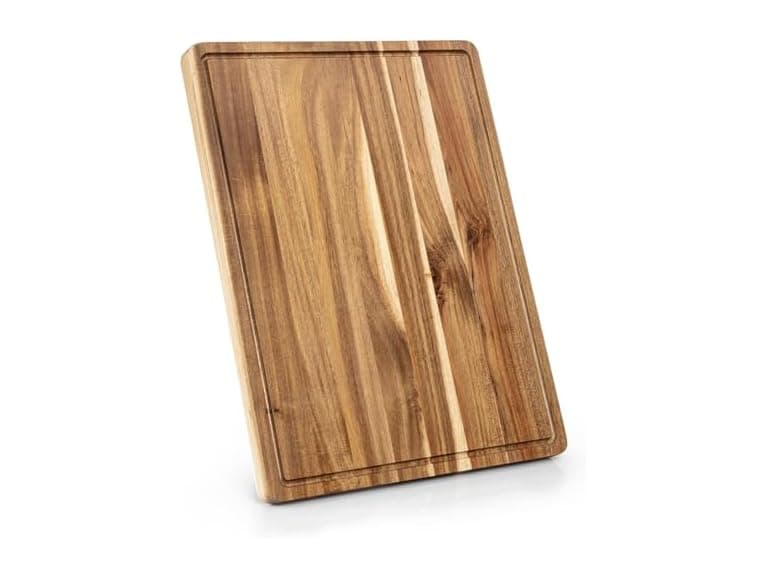 Takywep Acacia Wood Cutting Board, 24x18  - Image 1