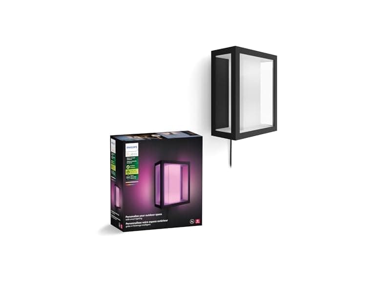 Philips Hue Impress Outdoor Wall Light Wide (Low-volt) - Image 1