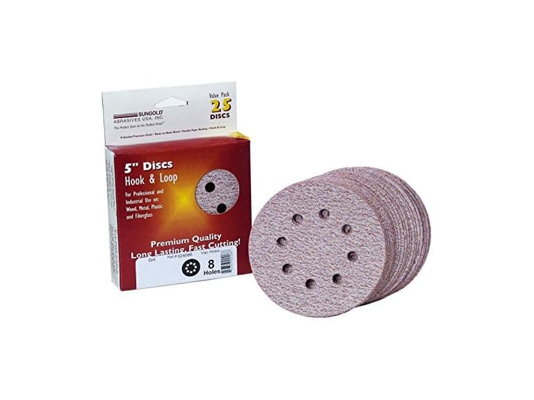 Sungold 5" 500 Grit Sanding Discs - Image 1