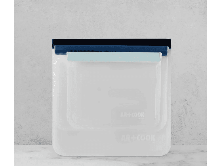 Art+Cook RE-Useable Food Silicone Storage Bags - Image 1