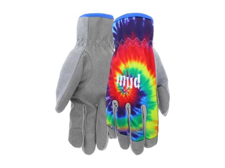 MUD 029TD Peace, Love Women's Garden Gloves - Image 1
