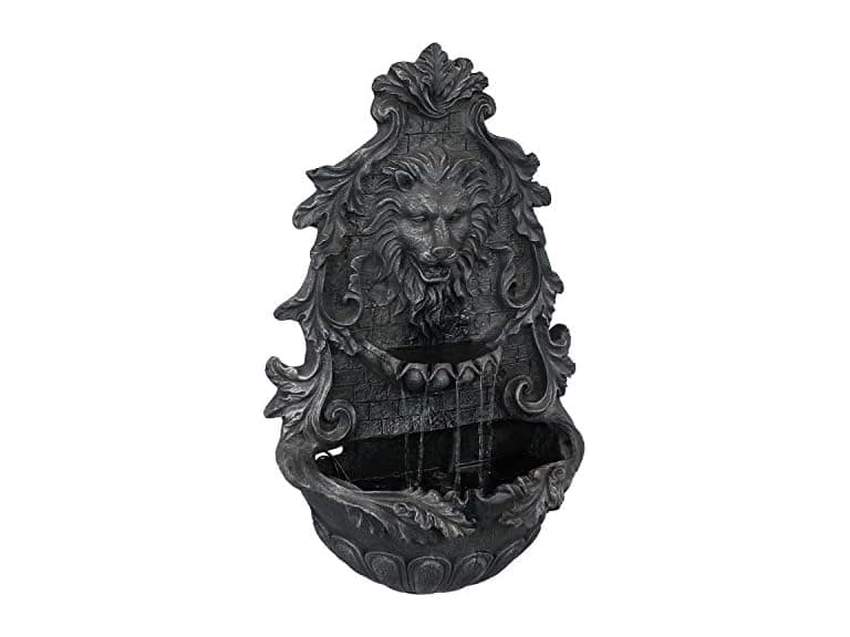 Sunnydaze Stoic Courage Wall Water Fountain - Image 1