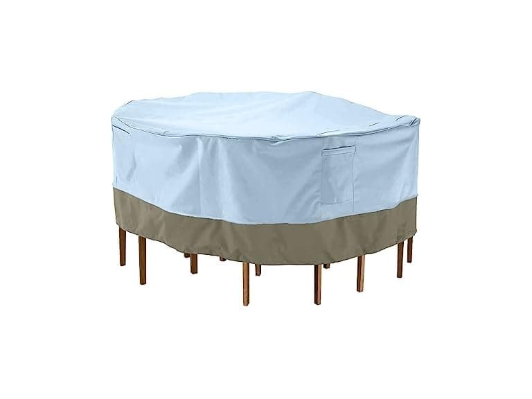 monsoon Large 108 in. Round Patio Table Cover - Image 1
