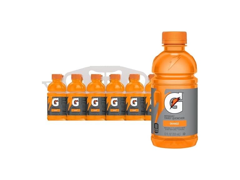 12PK Gatorade Thirst Quencher, Orange, 12 fl oz - Image 1