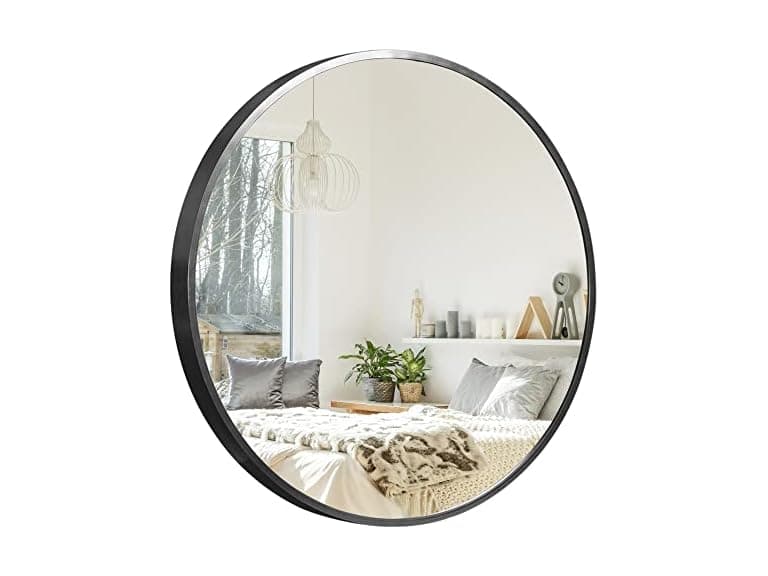 NeuType Round Black Mirror 36" - Image 1