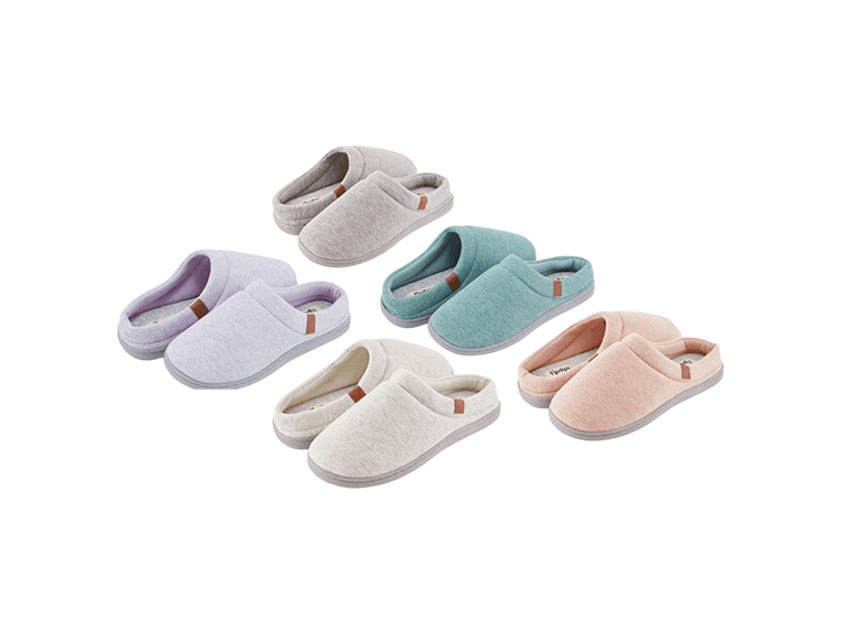 Floopi Womens Sydney Ribbed Knit Clog Slipper - Image 1