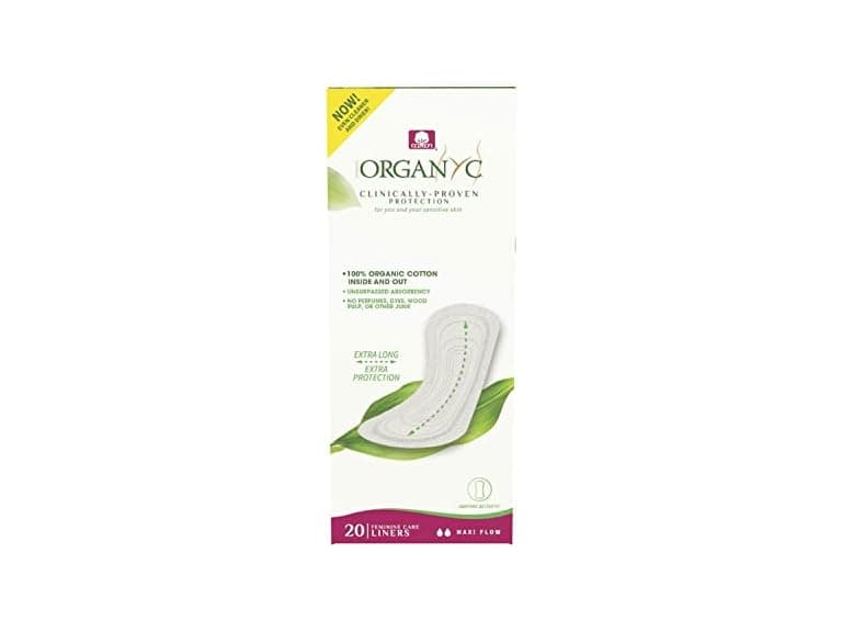 Organyc 100% Certified Organic Flat Panty Liner - Image 1