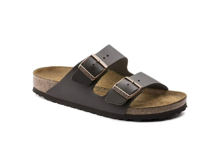 Birkenstock Unisex Arizona Smooth Leather Sandals - Image 1