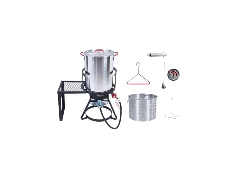 Fire Riot 30Qt Turkey Fryer w Side Table