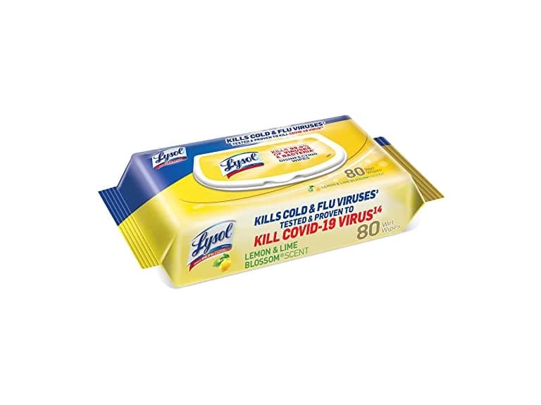 LYSOL Disinf'g Wipes Lemon Lime Blossom - Image 1