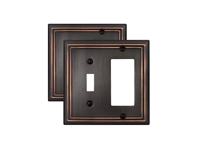 Combination Metal Wall Plate - Image 1