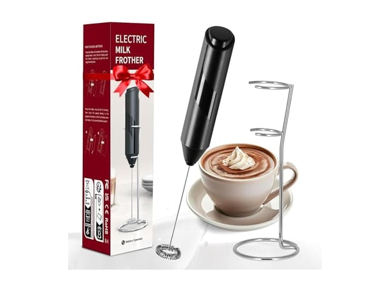 YSSOA Milk Frother, Black - Image 1