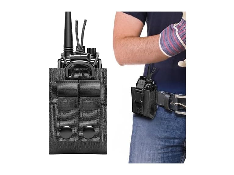 (2 Pack) SAMCOM Universal Two Way Radio Holder - Image 1