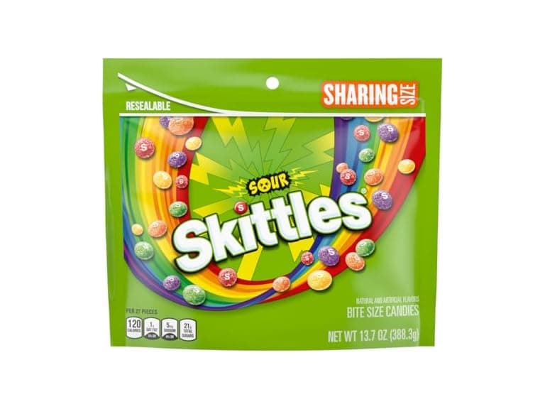 SKITTLES Sour Chewy Candy, Share Size, 13.7 oz. - Image 1