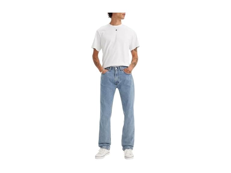 Levi's Men's 505 Regular Fit Jeans (33W) - Image 1