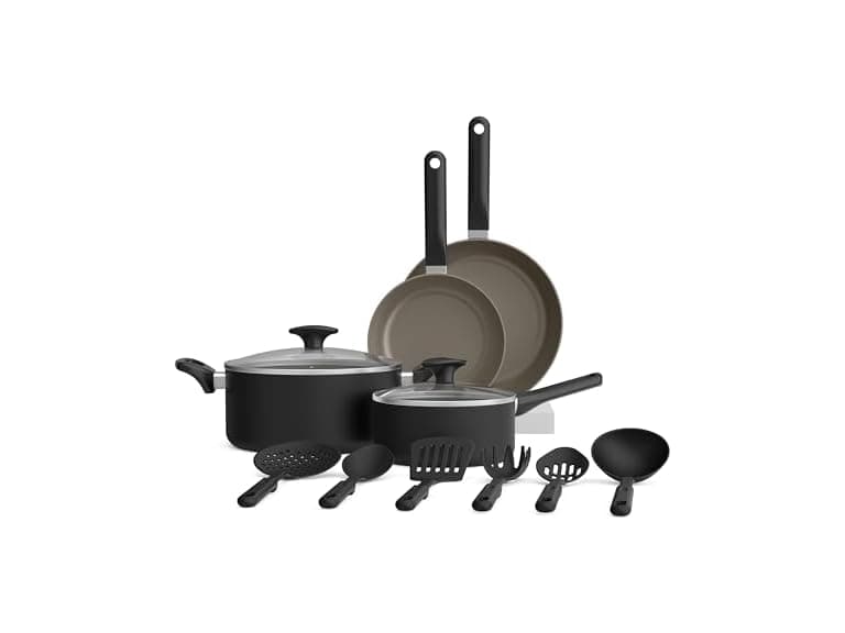 BELLA 12 Piece Cookware Set (Open Box) - Image 1