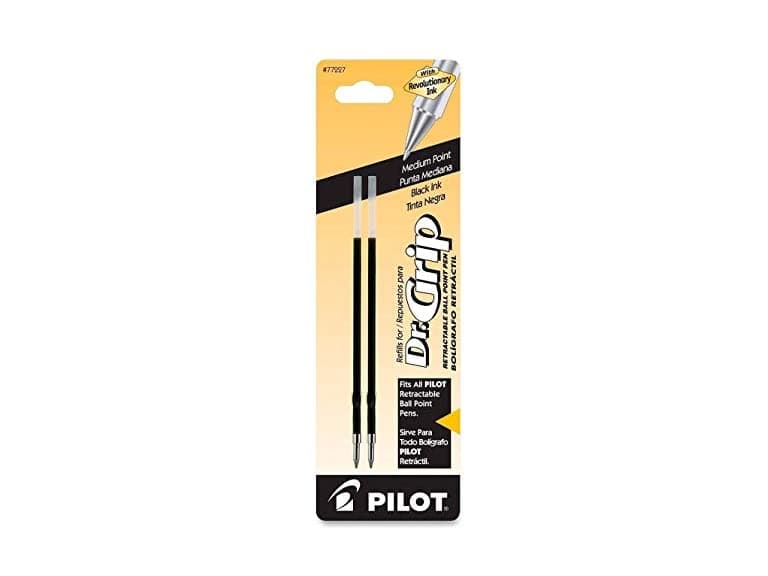 PILOT Dr. Grip Gel Pen Black 2-Pk - Image 1