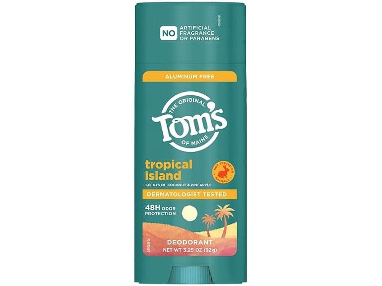 Toms of Maine Tropical Island Deodorant 3.25 oz - Image 1