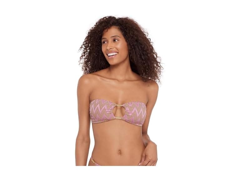 Steve Madden Women's Cutout Bandeau Bikini Top - Image 1