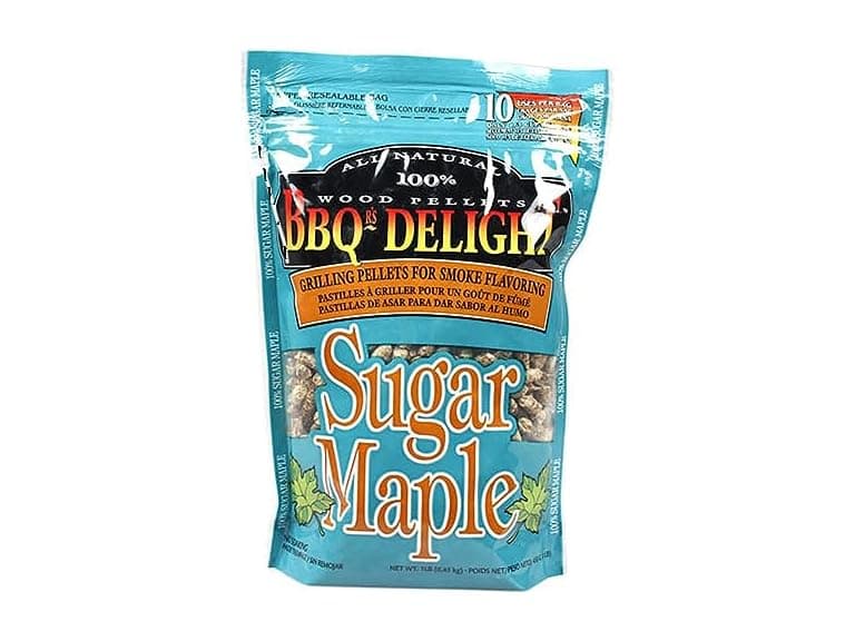 BBQ'rs Delight Maple Wood Pellets - 1 lb by BBQr's Deli - Image 1